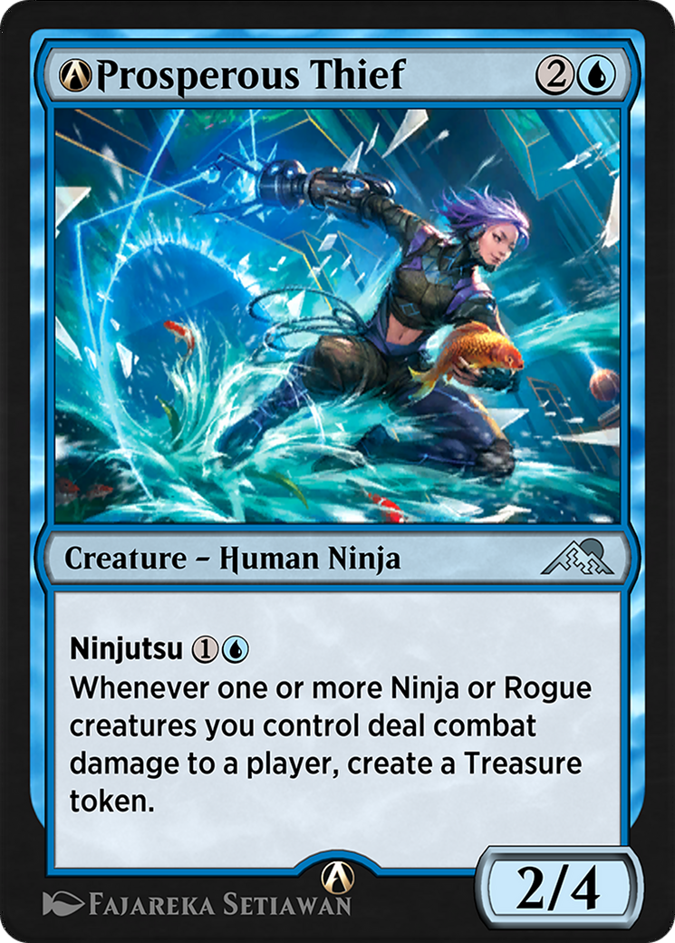 Image of A-Prosperous Thief (NEO-A-73) - Kamigawa: Neon Dynasty