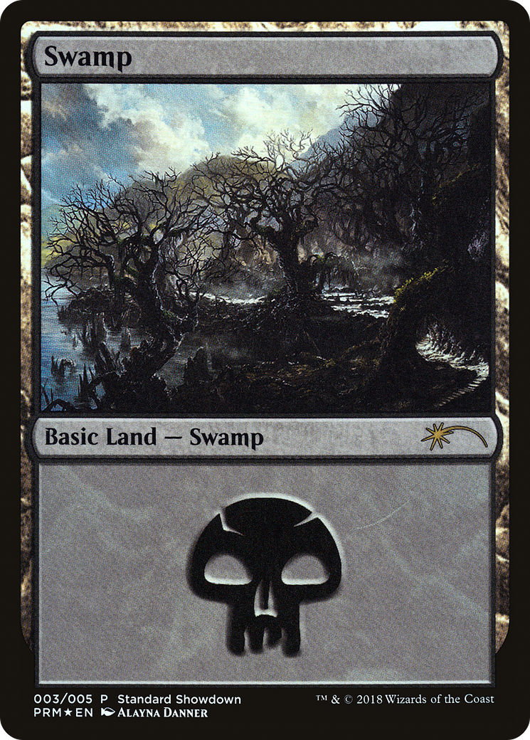 Image of Swamp (Alayna Danner) (SSP-003) - M19 Standard Showdown Foil