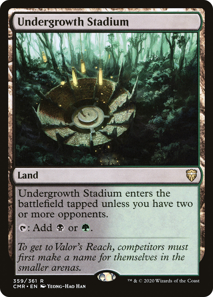 Image of Undergrowth Stadium (CMR-359) - Commander Legends