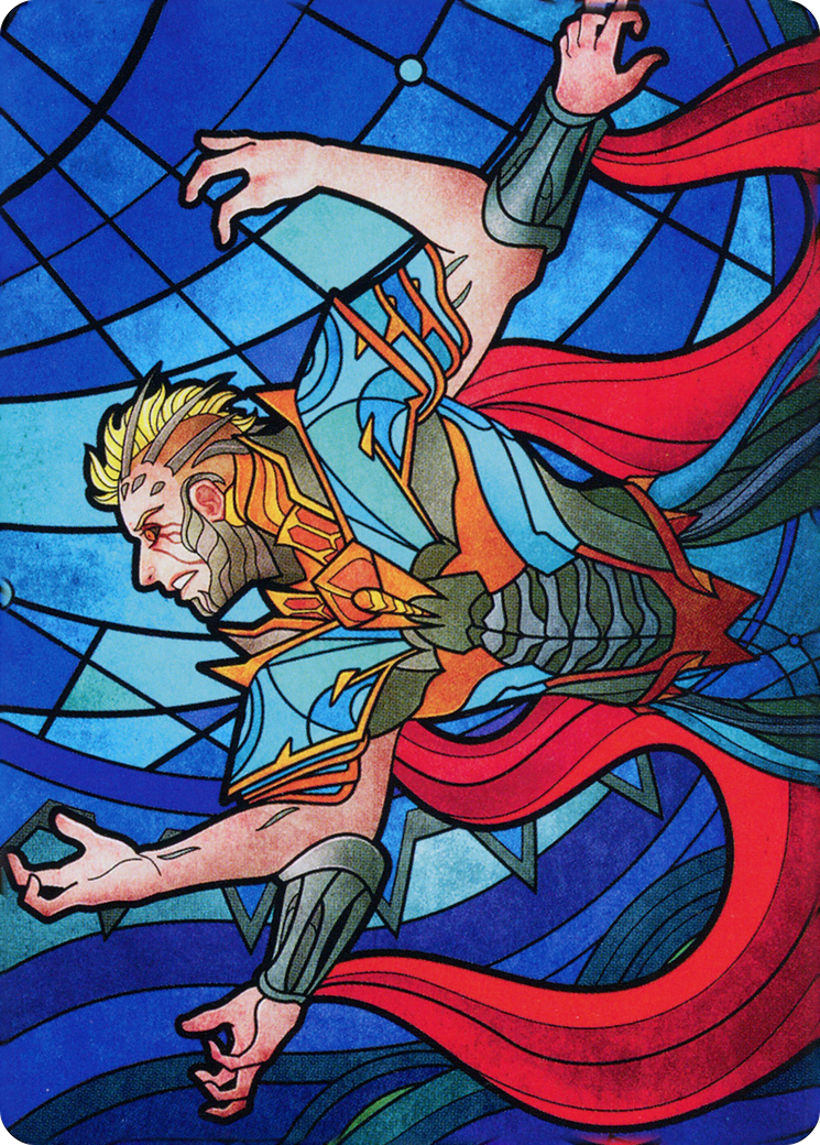 Image of Ertai Resurrected // Ertai Resurrected (ADMU-070) - Dominaria United Art Series (Borderless) Foil