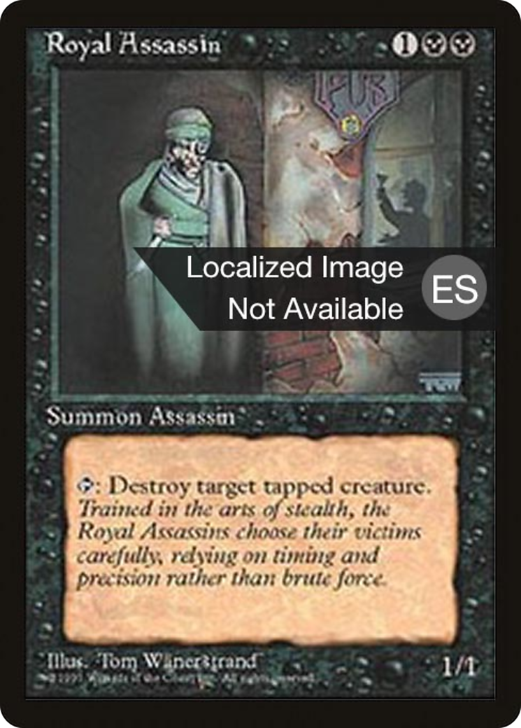Image of Royal Assassin (4BB-) - Fourth Edition Foreign Black Border