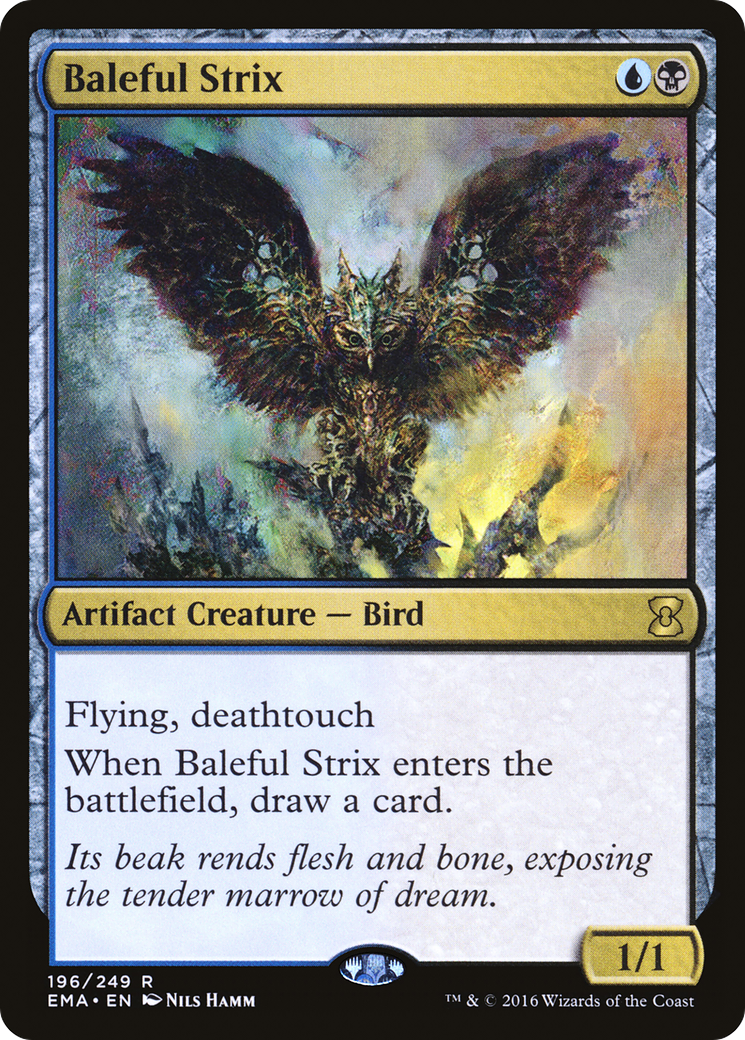 Image of Baleful Strix (EMA-196) - Eternal Masters Foil