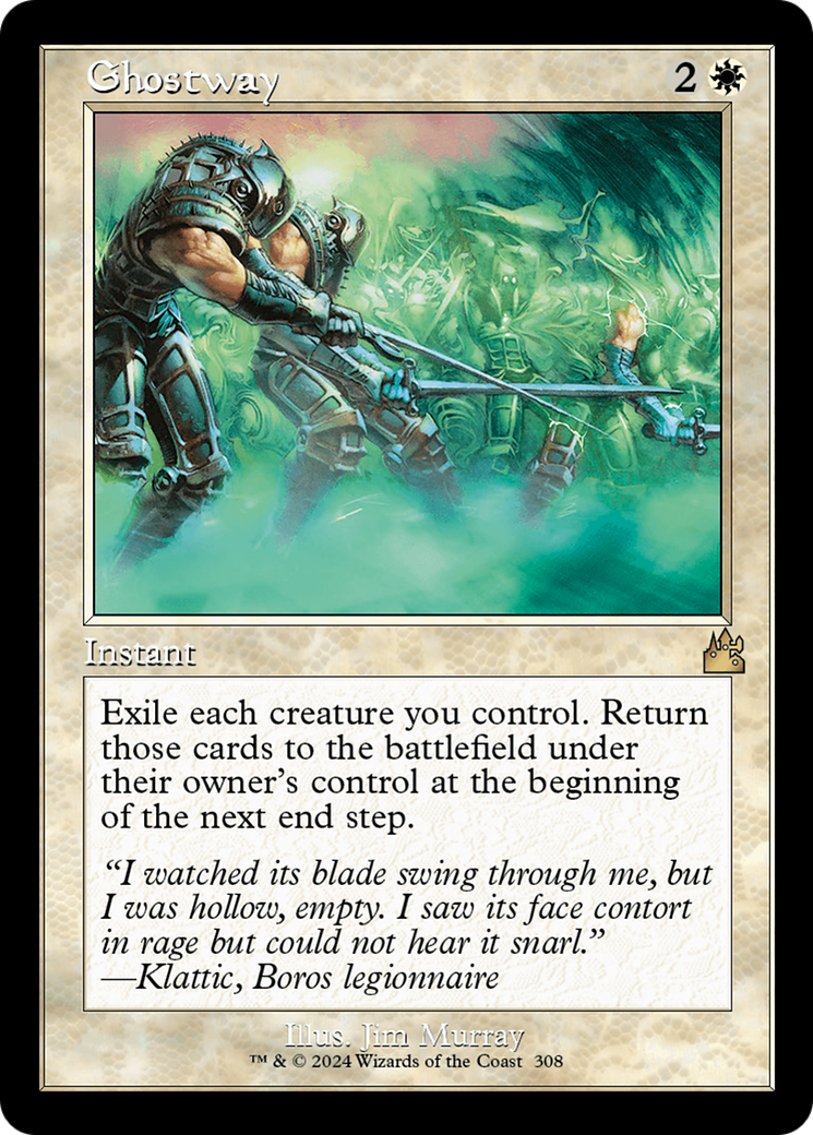 Image of Ghostway (Retro Frame) (RVR-308) - Ravnica Remastered
