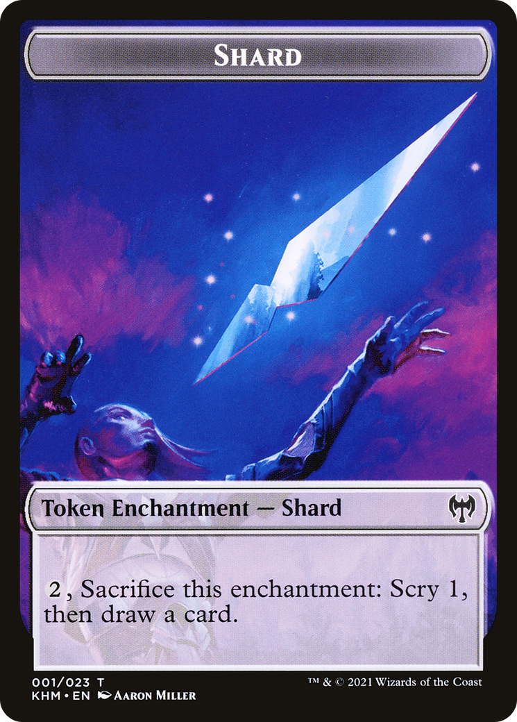 Image of Shard (TKHM-001) - Kaldheim Tokens Foil