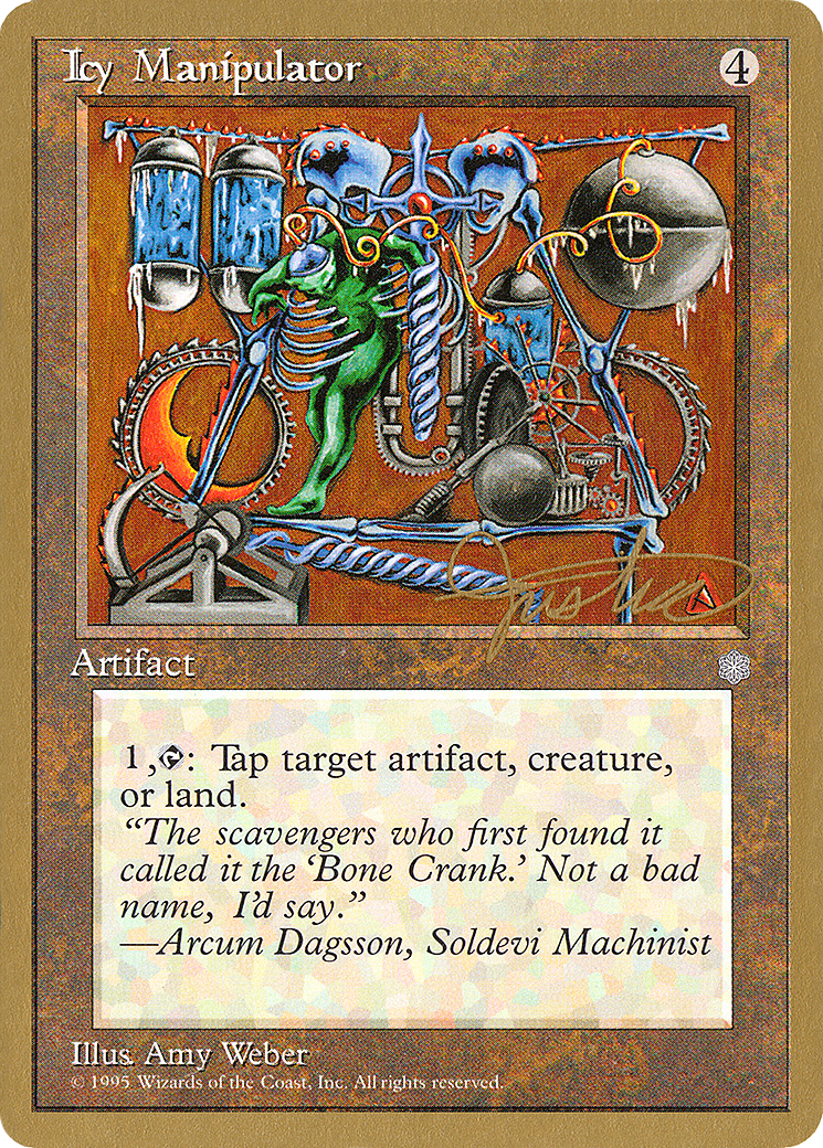 Image of Icy Manipulator - 1996 Mark Justice (ICE) (WCD-) - Pro Tour Collector Set