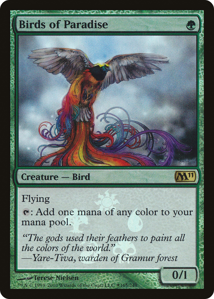 Image of Birds of Paradise (BABP-165) - Magic 2011 Promos Foil