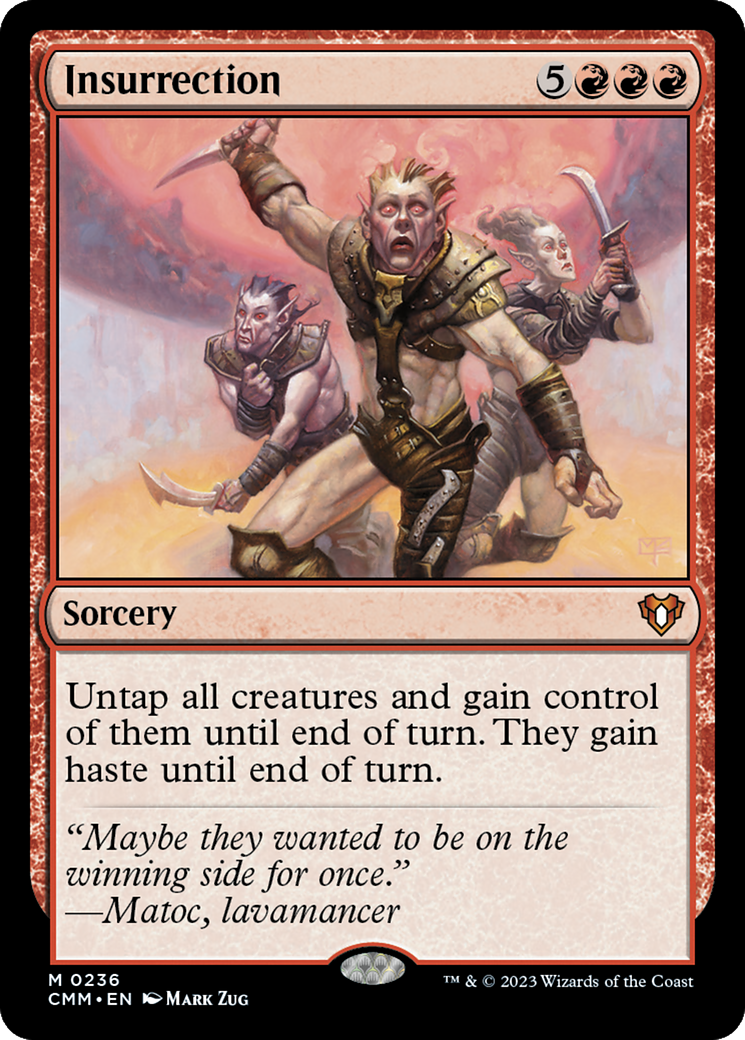 Image of Insurrection (CMM-236) - Commander Masters Foil