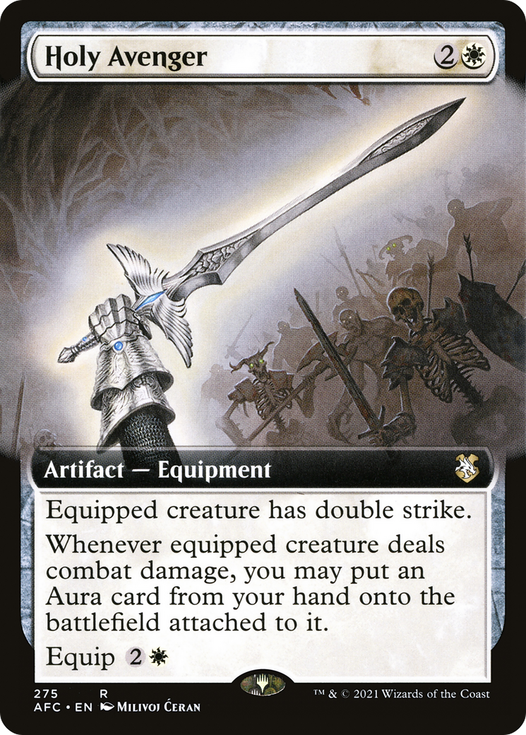 Image of Holy Avenger (Extended Art) (AFC-275) - Forgotten Realms Commander: (Extended Art)