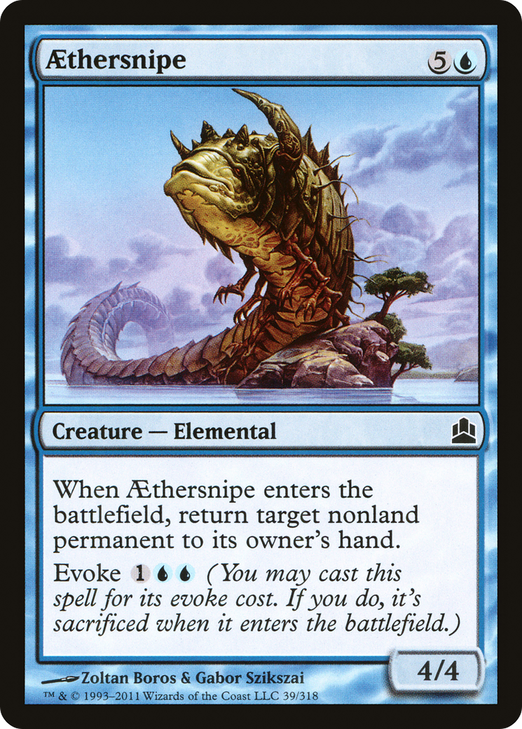 Image of Aethersnipe (CMD-039) - Commander 2011