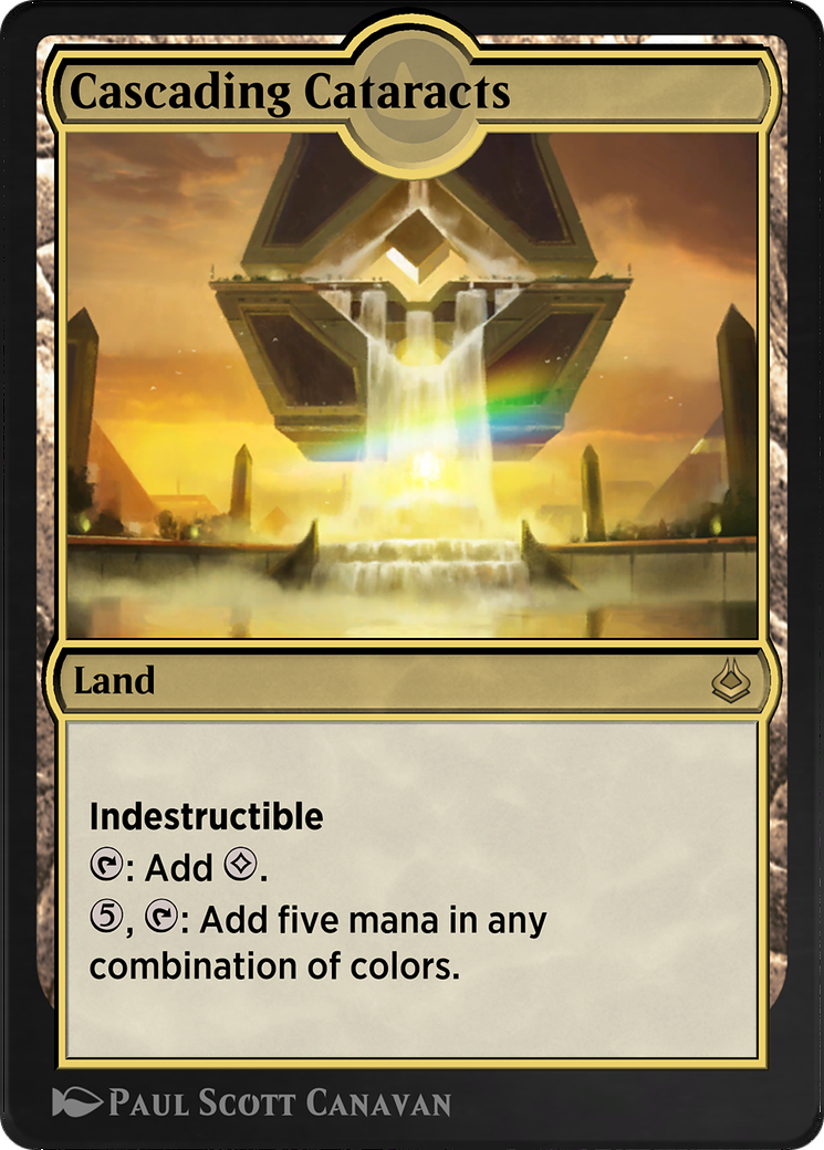 Image of Cascading Cataracts (AKR-285) - Amonkhet Remastered