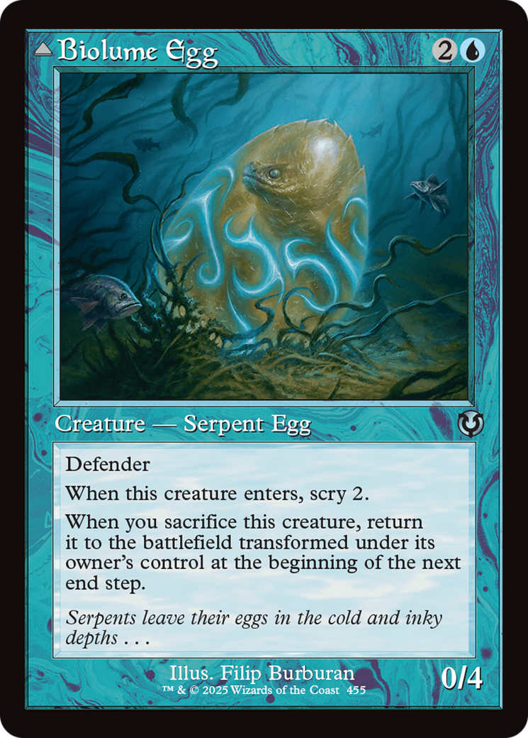 Image of Biolume Egg (Retro Frame) (INR-455) - Innistrad Remastered