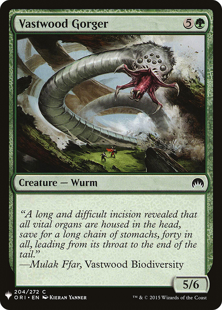Image of Vastwood Gorger (LIST-ORI-204) - The List