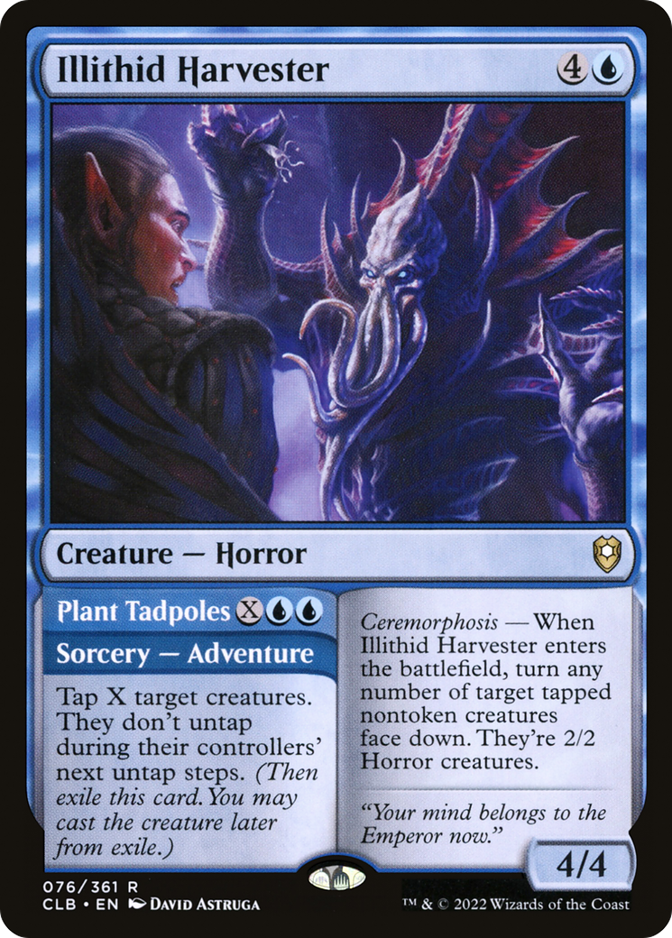 Image of Illithid Harvester (CLB-076) - Commander Legends: Battle for Baldur's Gate