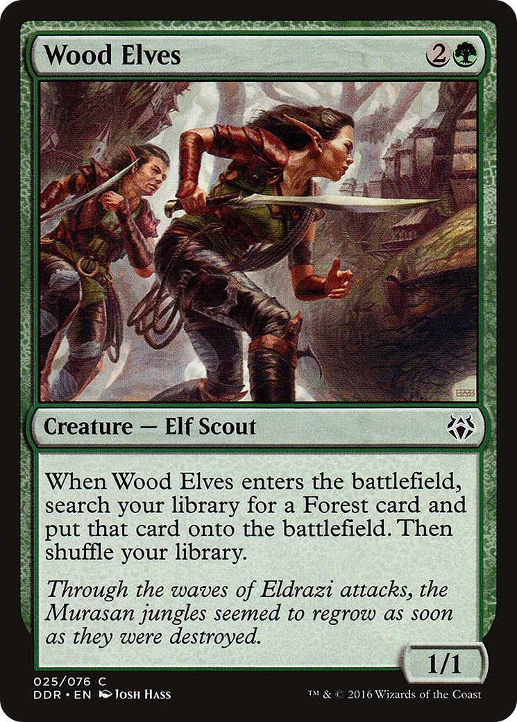 Image of Wood Elves (DDR-025) - Duel Decks: Nissa vs. Ob Nixilis