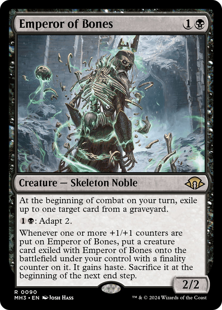 Image of Emperor of Bones (MH3-090) - Modern Horizons 3