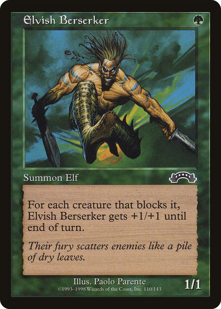 Image of Elvish Berserker (EXO-110) - Exodus