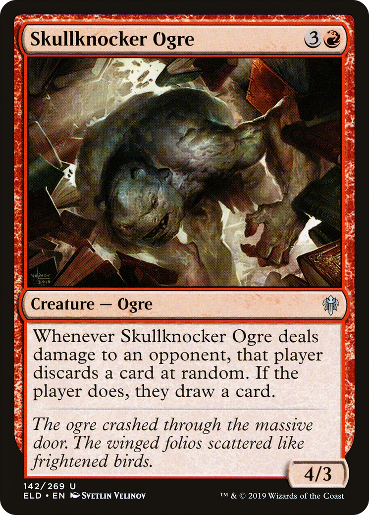 Image of Skullknocker Ogre (ELD-142) - Throne of Eldraine