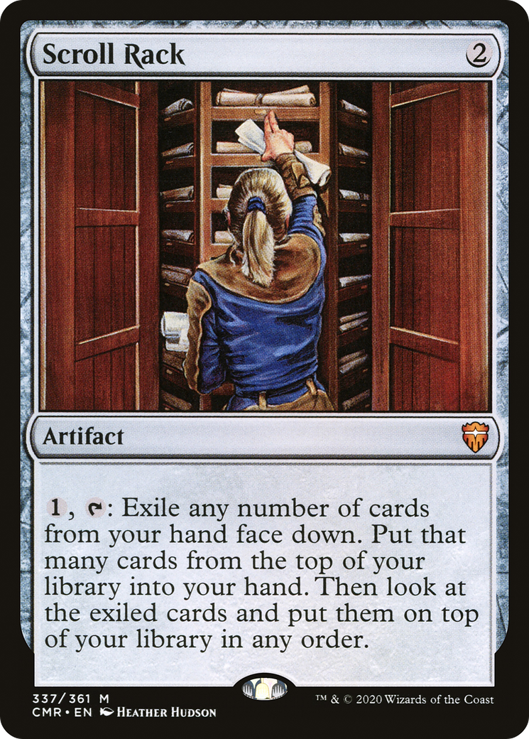 Image of Scroll Rack (CMR-337) - Commander Legends Foil