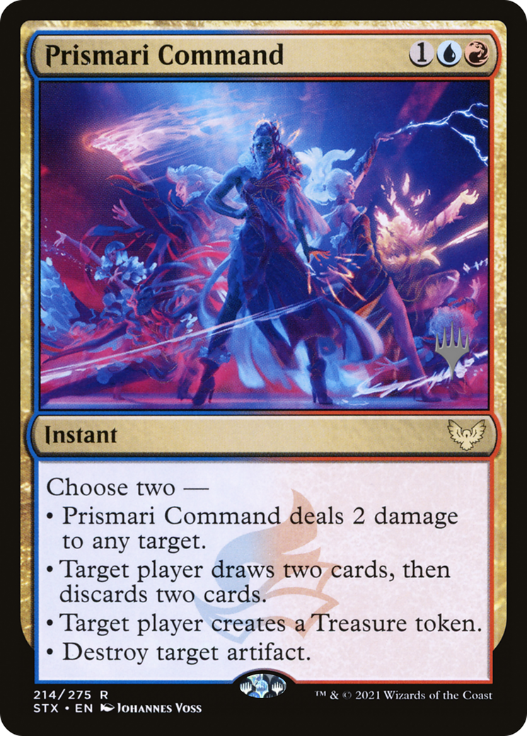 Image of Prismari Command (PPSTX-214) - Strixhaven: School of Mages Promos Foil