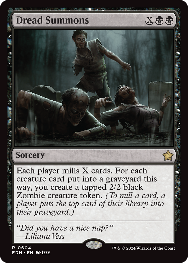 Image of Dread Summons (FDN-604) - Foundations