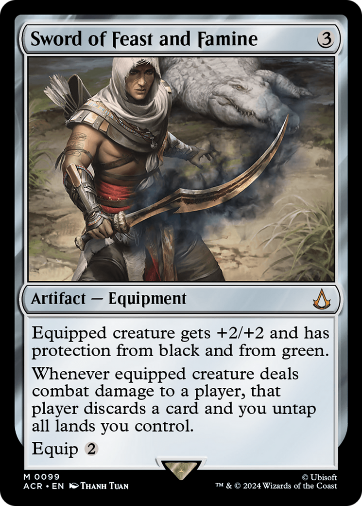 Image of Sword of Feast and Famine (ACR-099) - Assassin's Creed Foil