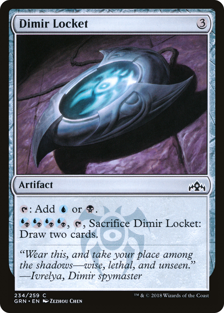 Image of Dimir Locket (GRN-234) - Guilds of Ravnica