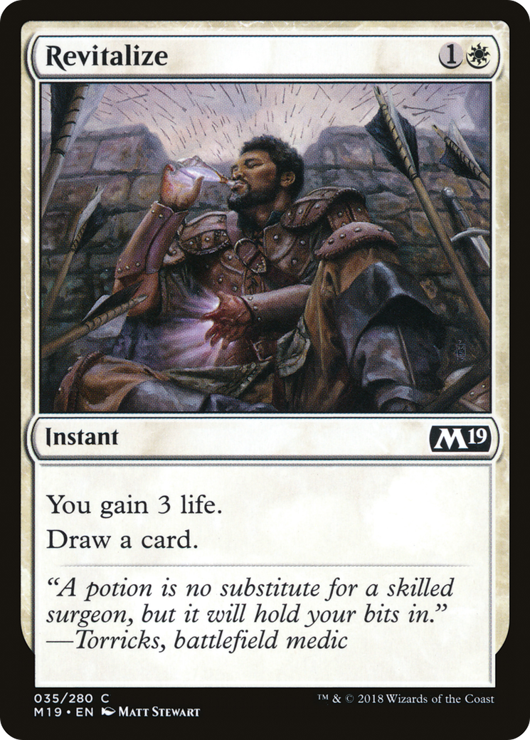 Image of Revitalize (M19-035) - Core Set 2019 Foil