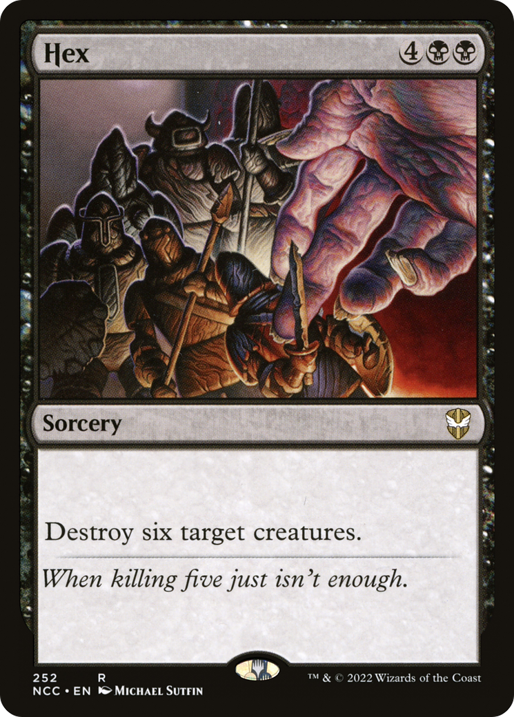 Image of Hex (NCC-252) - New Capenna Commander