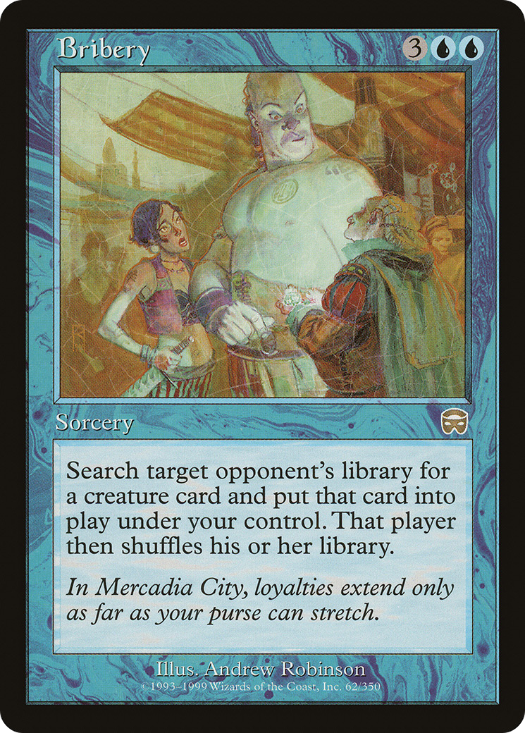 Image of Bribery (MMQ-062) - Mercadian Masques Foil