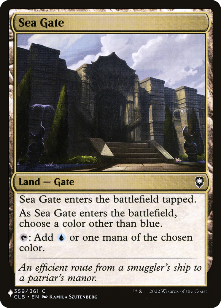 Image of Sea Gate (LIST-CLB-359) - The List