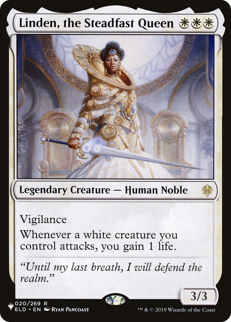 Image of Linden, the Steadfast Queen (LIST-ELD-20) - The List