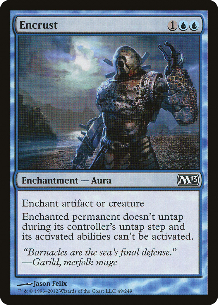 Image of Encrust (M13-049) - Magic 2013 Foil