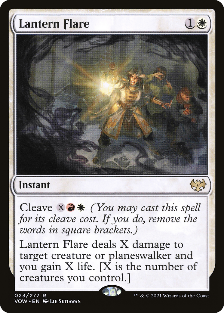 Image of Lantern Flare (VOW-023) - Innistrad: Crimson Vow Foil