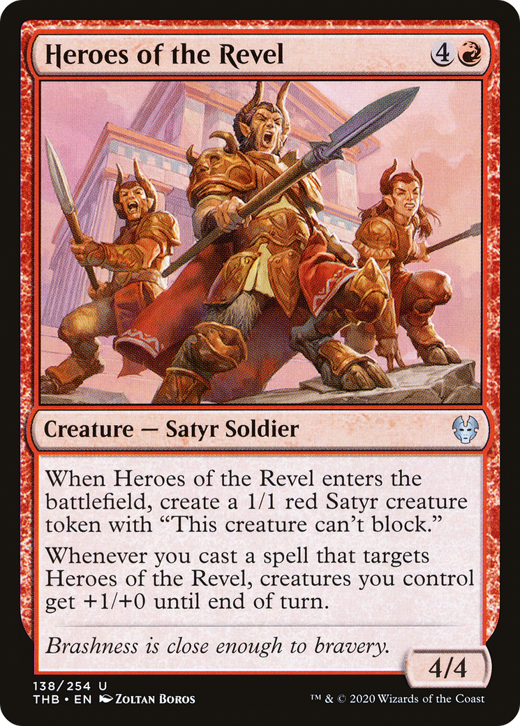 Image of Heroes of the Revel (THB-138) - Theros Beyond Death