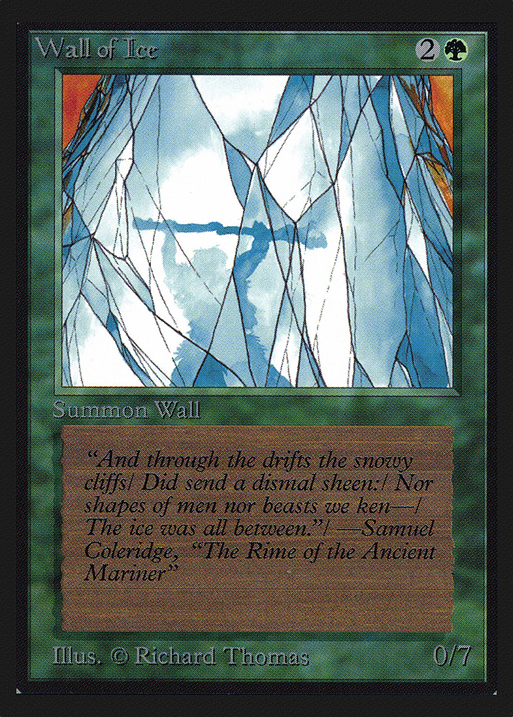 Image of Wall of Ice (IE) (IED-) - Intl. Collectors' Edition