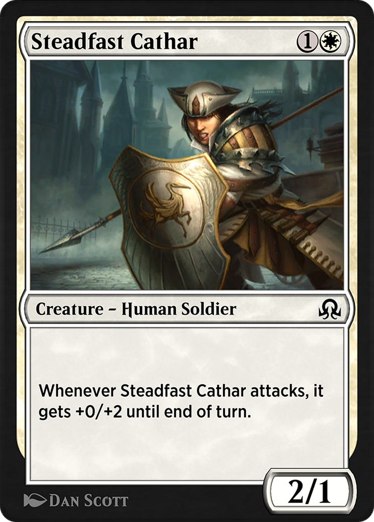Image of Steadfast Cathar (SIR-046) - Shadows over Innistrad Remastered