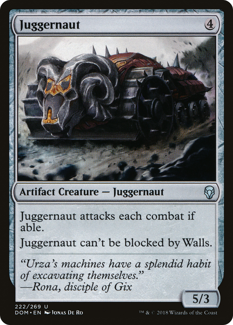 Image of Juggernaut (DOM-222) - Dominaria Foil