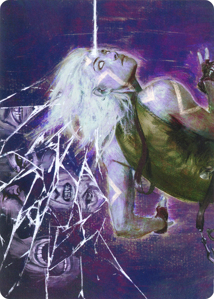 Image of Anticognition // Anticognition (AZNR-046) - Zendikar Rising Art Series (Borderless) Foil