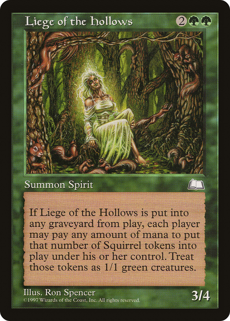 Image of Liege of the Hollows (WTH-) - Weatherlight