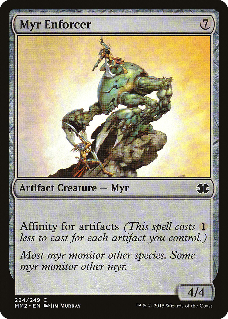 Image of Myr Enforcer (MM2-224) - Modern Masters 2015