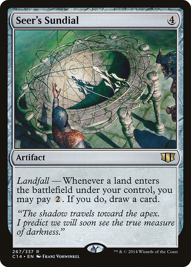 Image of Seer's Sundial (C14-267) - Commander 2014