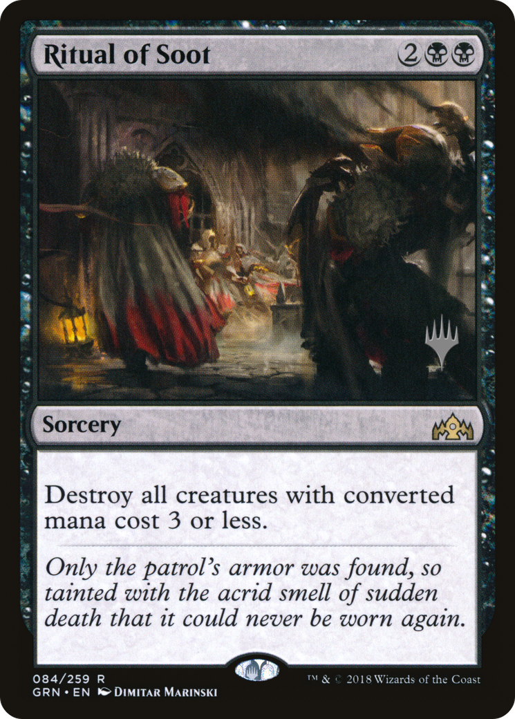Image of Ritual of Soot (PPTHB-084) - Guilds of Ravnica Promos Foil