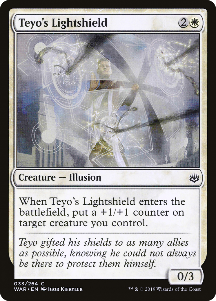 Image of Teyo's Lightshield (WAR-033) - War of the Spark