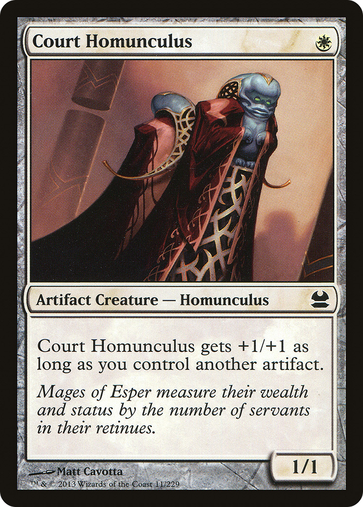 Image of Court Homunculus (MMA-011) - Modern Masters