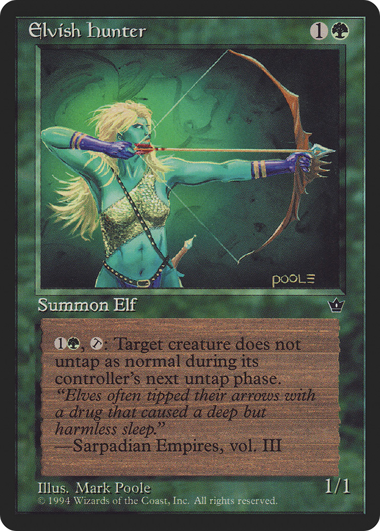 Image of Elvish Hunter (FEM-) - Fallen Empires