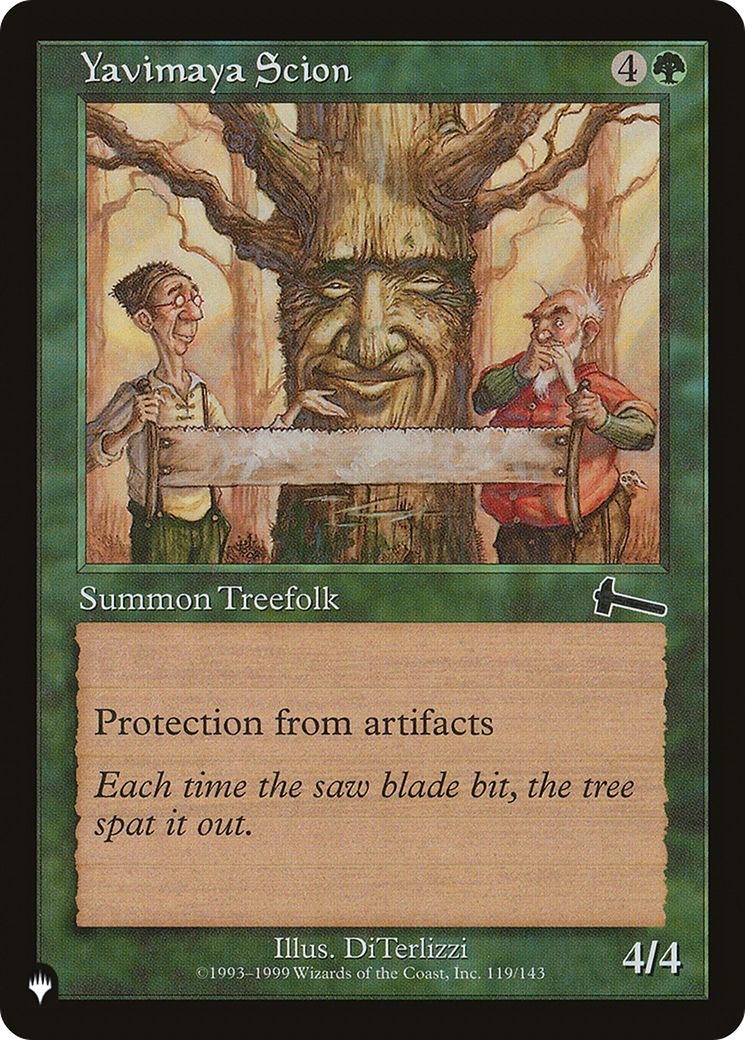 Image of Yavimaya Scion (LIST-ULG-119) - The List
