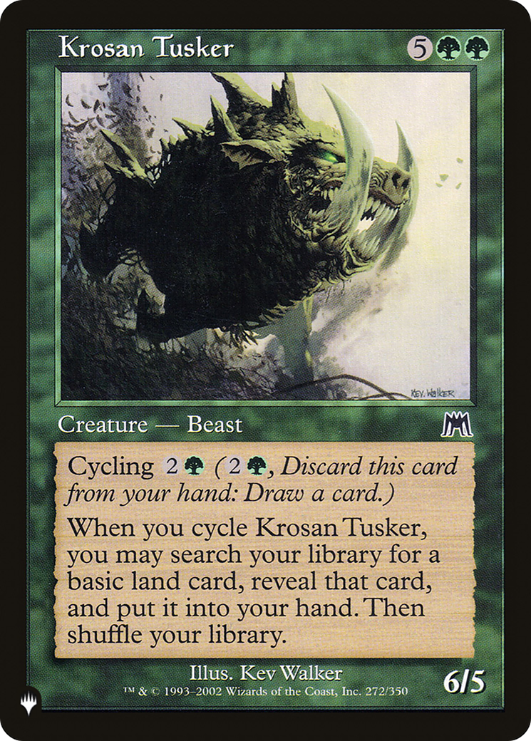Image of Krosan Tusker (ONS) (LIST-ONS-272) - The List