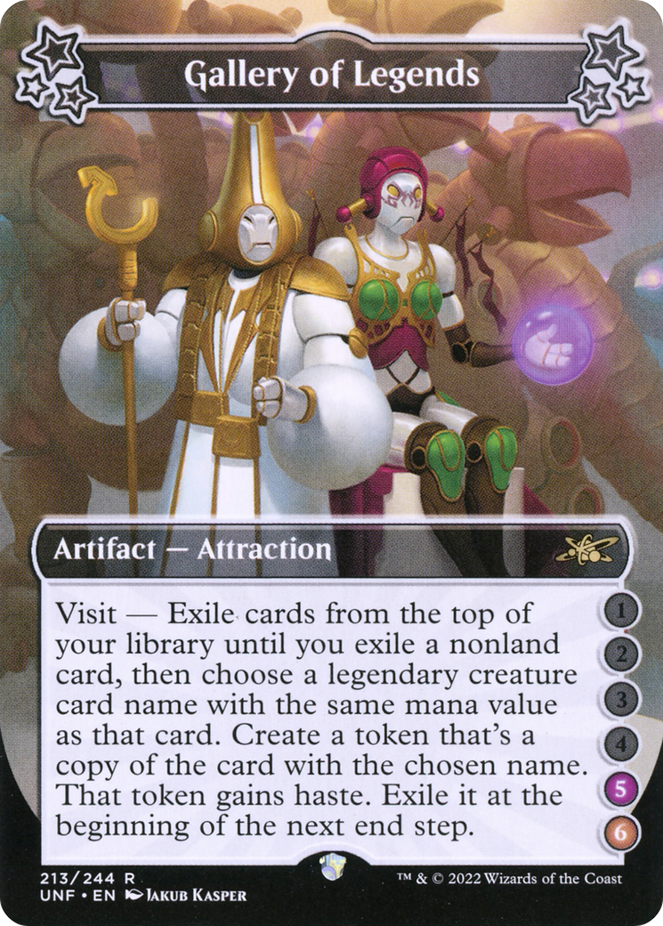 Image of Gallery of Legends (5-6) (UNF-213) - Unfinity Foil