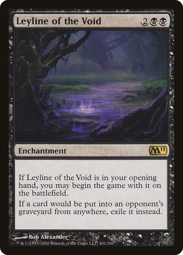 Image of Leyline of the Void (M11-101) - Magic 2011