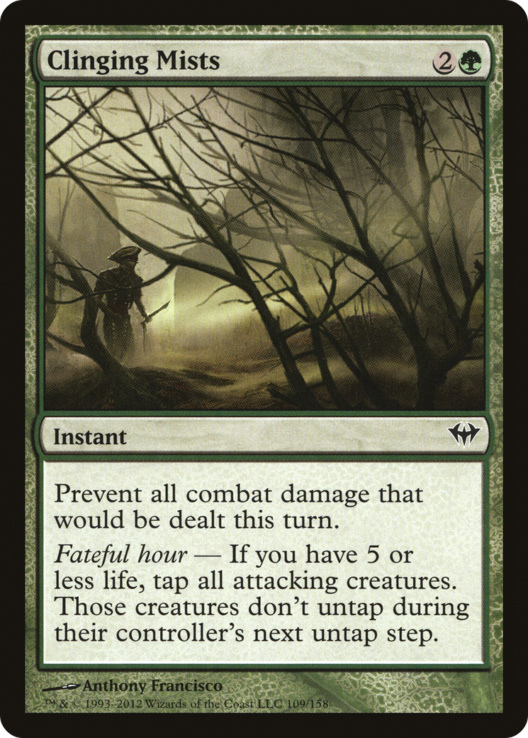Image of Clinging Mists (DKA-109) - Dark Ascension